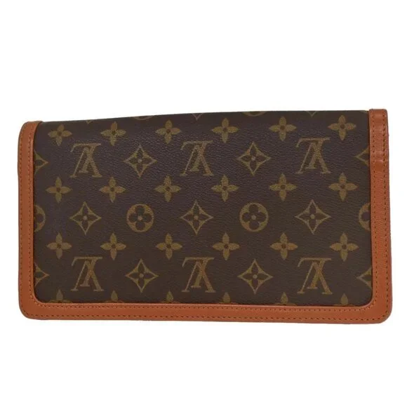 Louis Vuitton Monogram Pochette Dame PM Clutch Bag M51812 TH0920 154499 - Picture 2 of 10